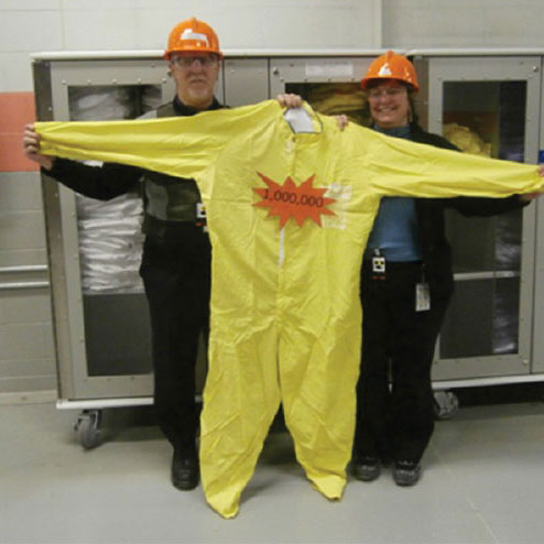 OPG Pickering Celebrates One Millionth Anti-C Coverall Processed Since 2004